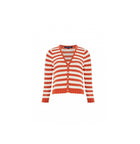 French Connection Nesta Cardigan - Rosewood/Cream