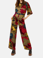 Traffic People Into My Arms Floral Jumpsuit