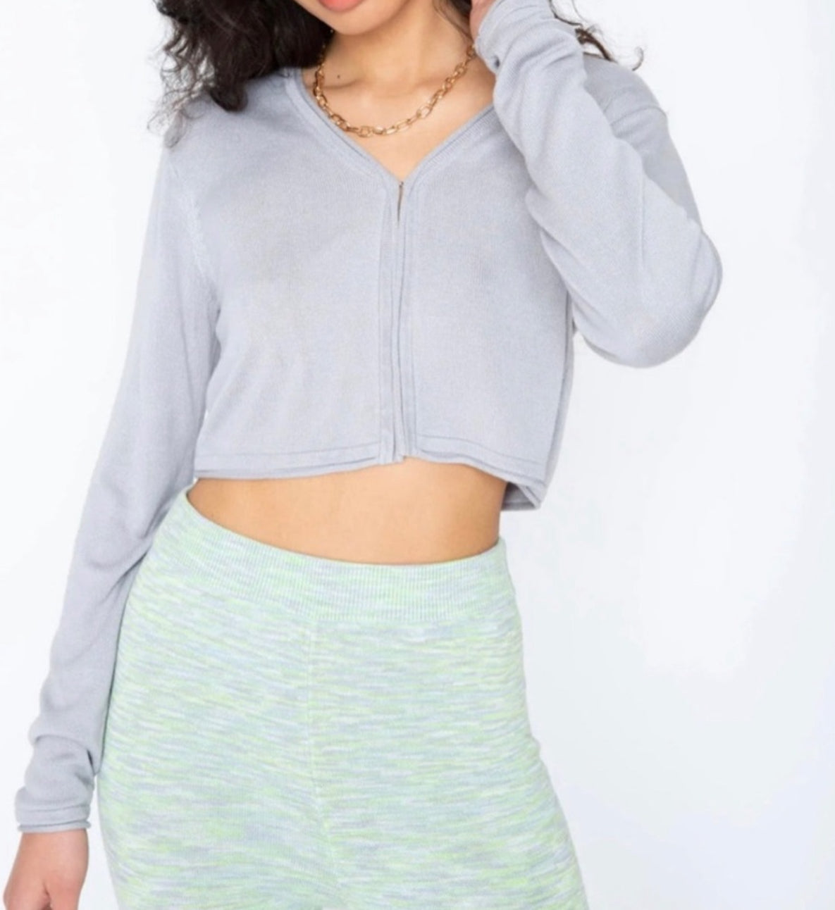 Callahan Knitwear Cara Cardi - Perfectly Pale