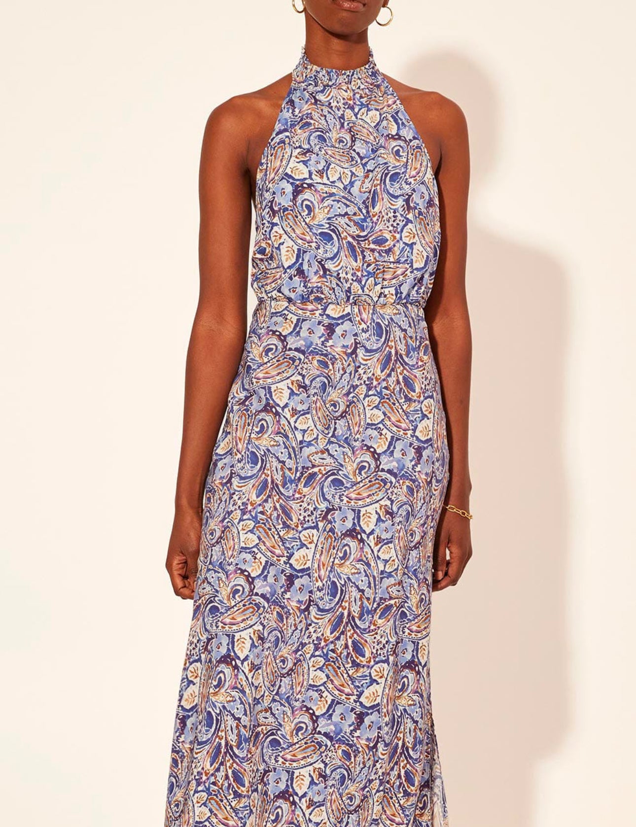 Kivari Dakota Watercolor Paisley Dress