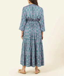 Omika Nina Midi Dress - Malia Teal