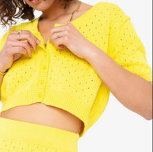 Callahan Knitwear Gillian Cardigan - Lemon