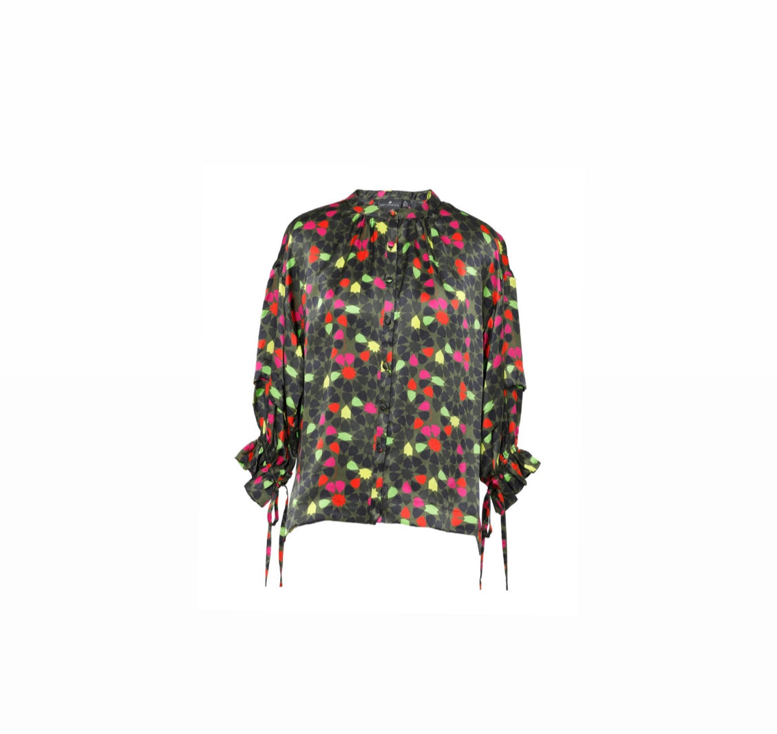 Emily Lovelock Tracy Blouse - Olive