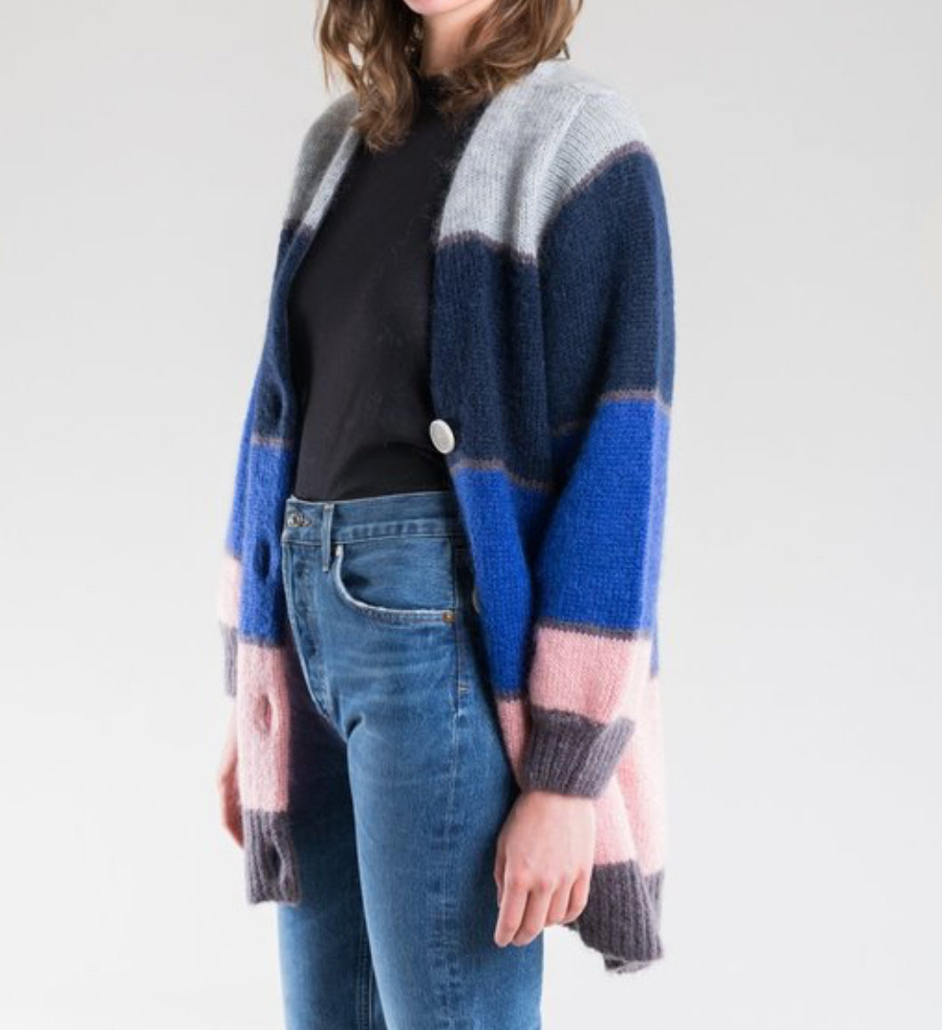 Just Female Silje Striped Cardigan