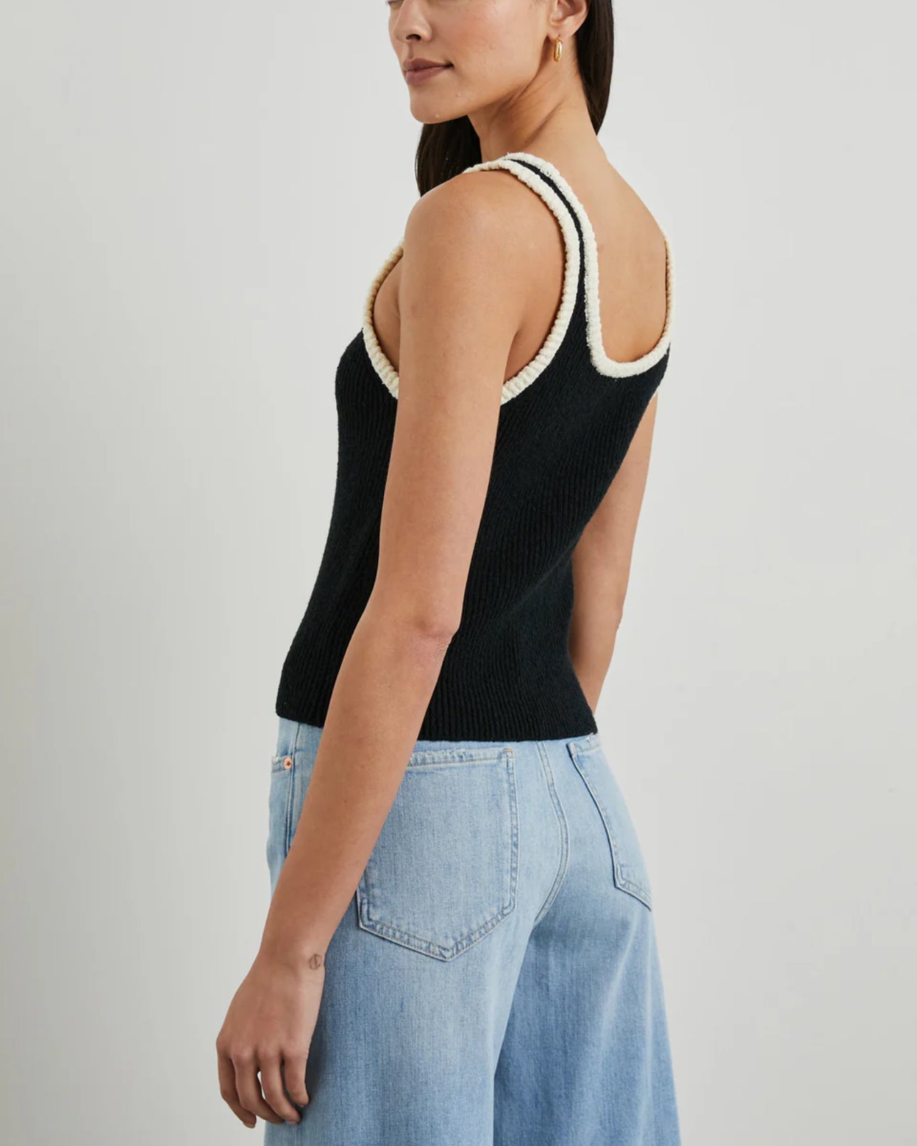 Rails Ablie Tank - Black/White Contrast