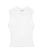 Cotton Citizen Capri Muscle Tank - White