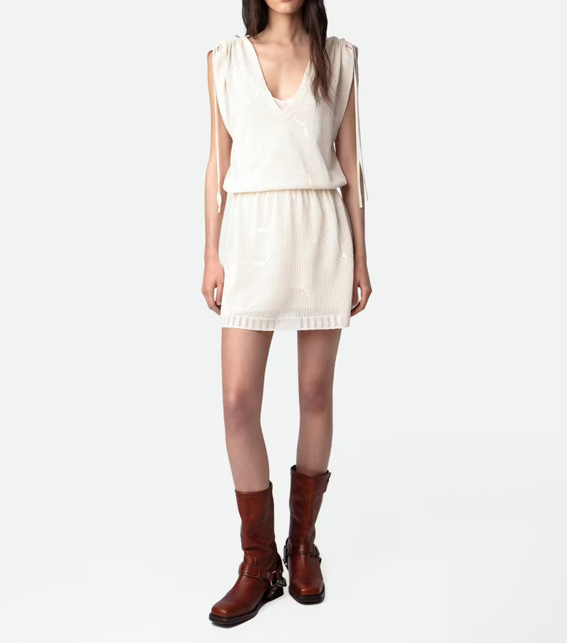 Zadig & Voltaire Alanis Dress - Ecru