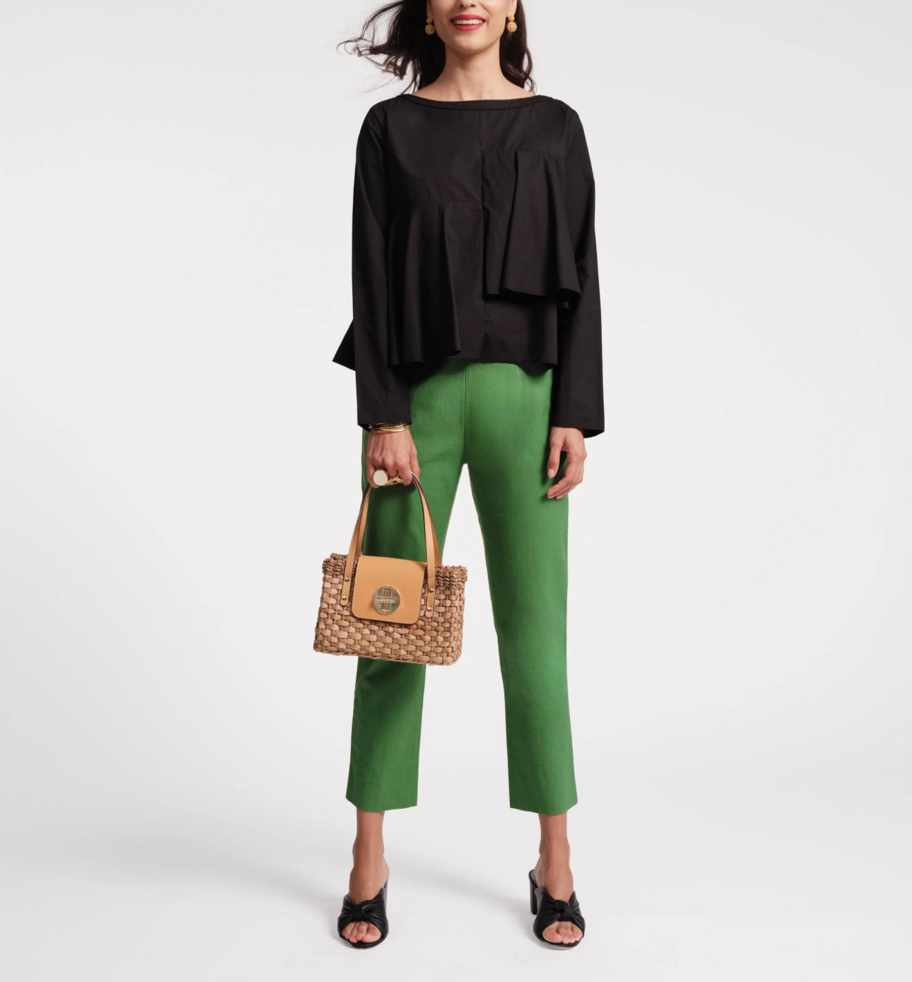 Frances Valentine Wendy Top - Black
