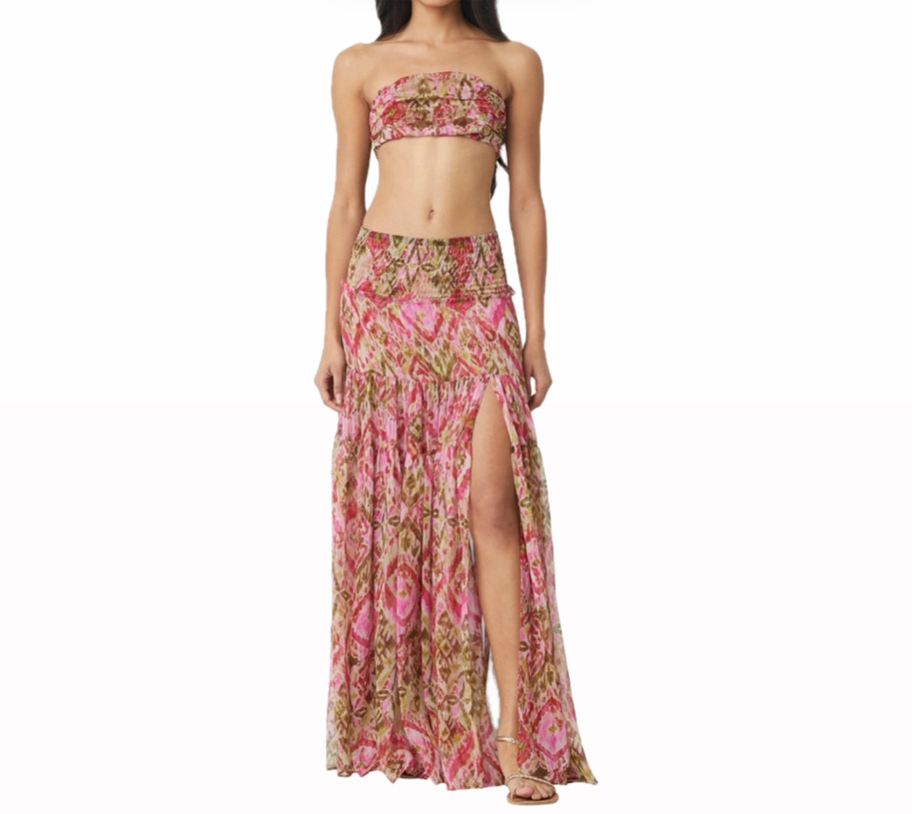 MISA Bar Skirt - Summer Ikat
