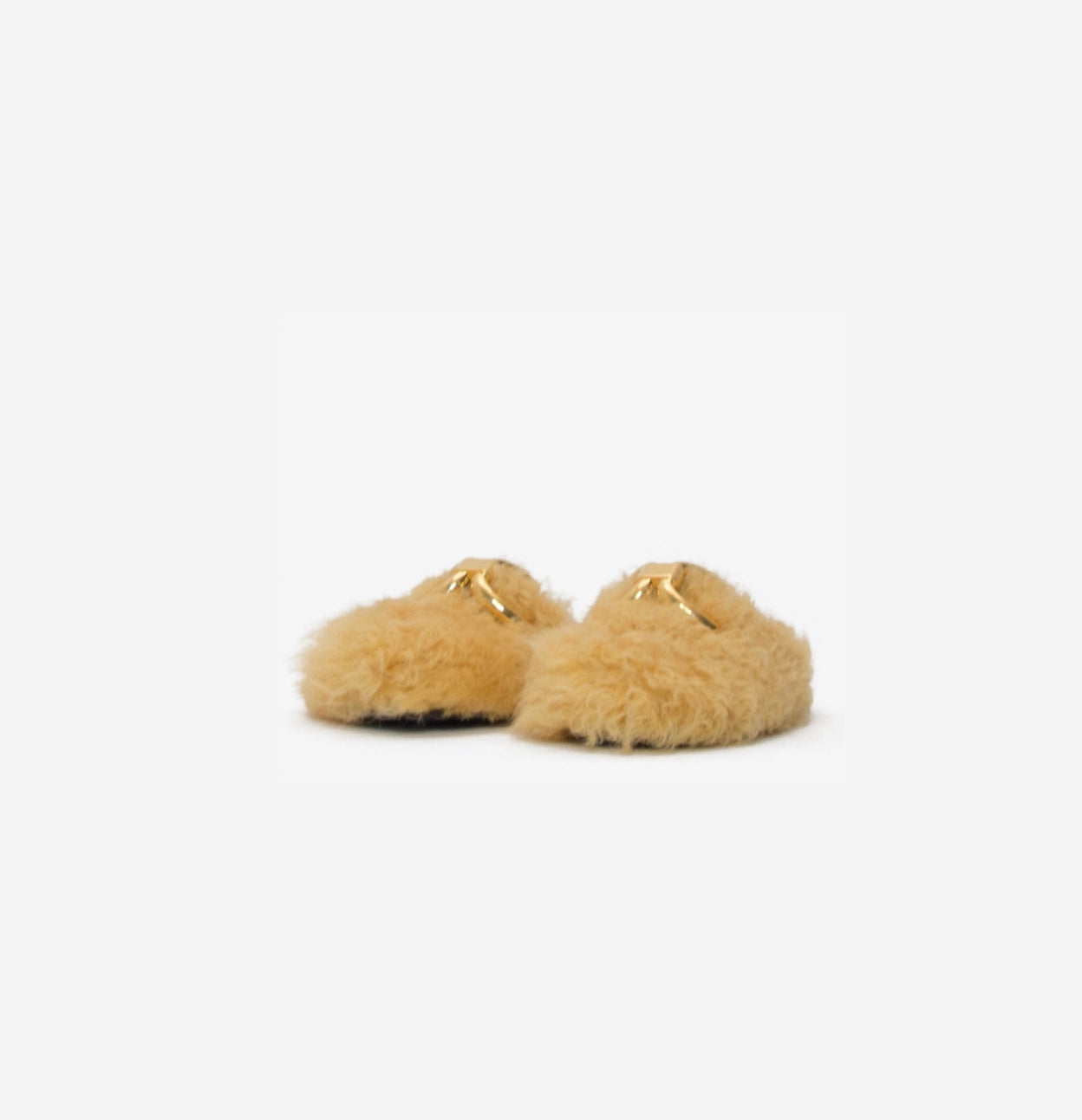 an hour and a shower Samson Slipper - Curly Yellow
