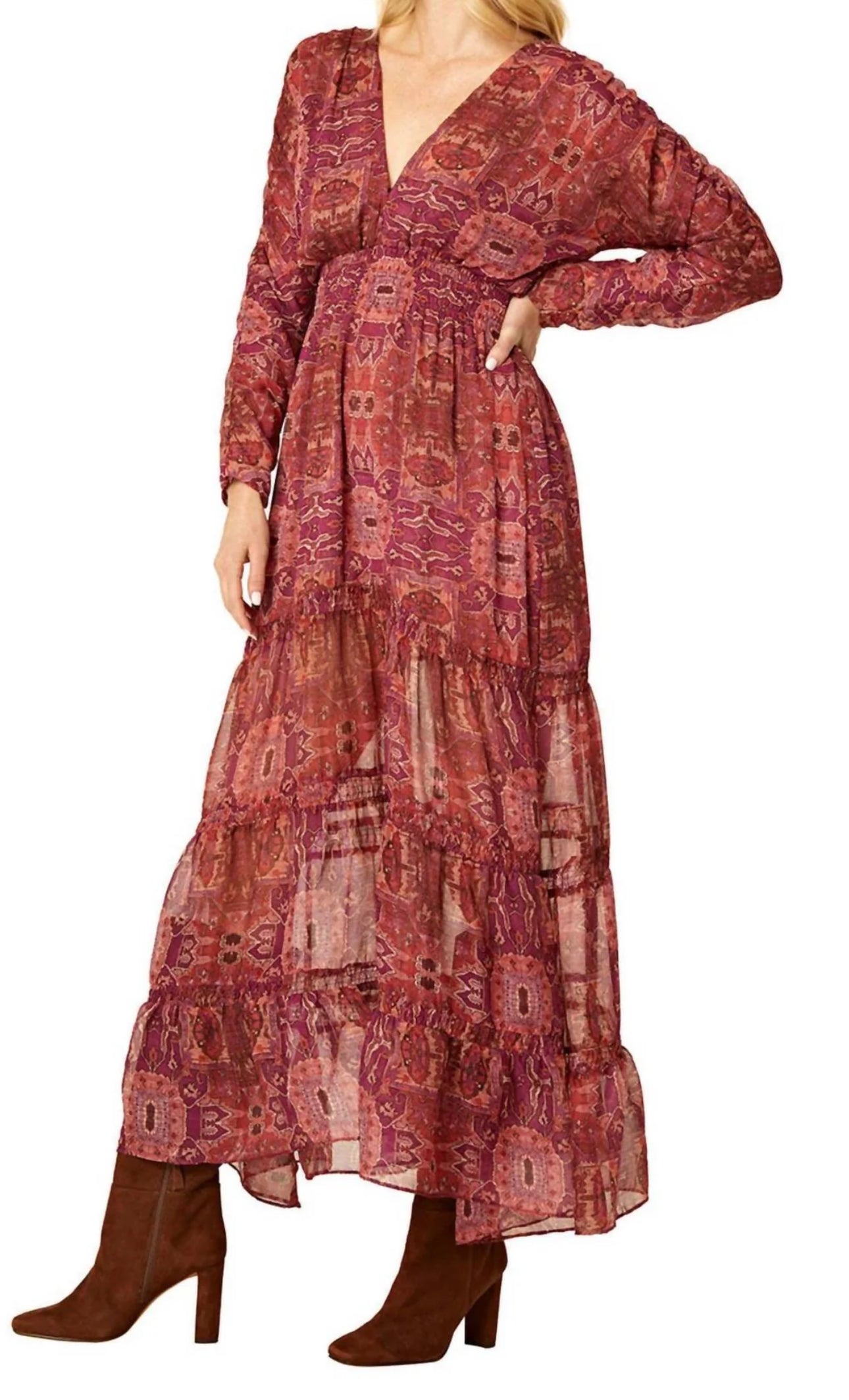 MISA Los Angeles Anouska Dress - Septima Tapestry