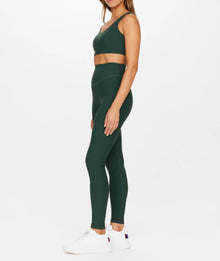 The Upside Peached 28" High Rise Pant - British Racing Green