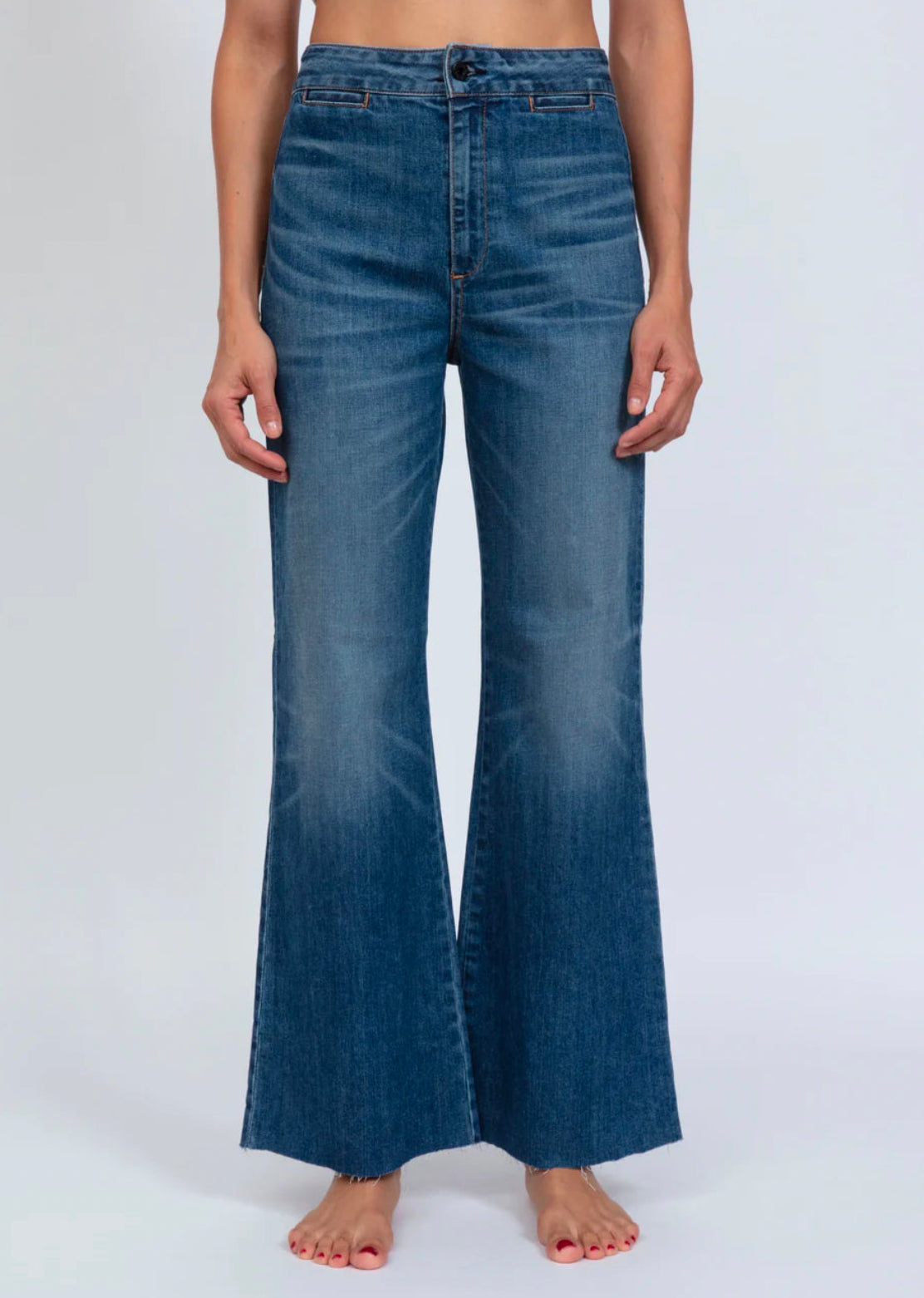 ASKK NY Crop Brighton Jeans - Daytona