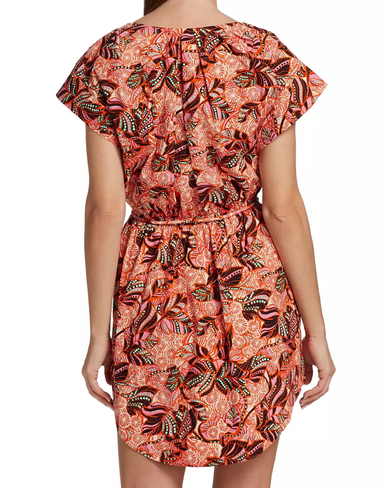 A.L.C. Alice Floral Print Mini Dress