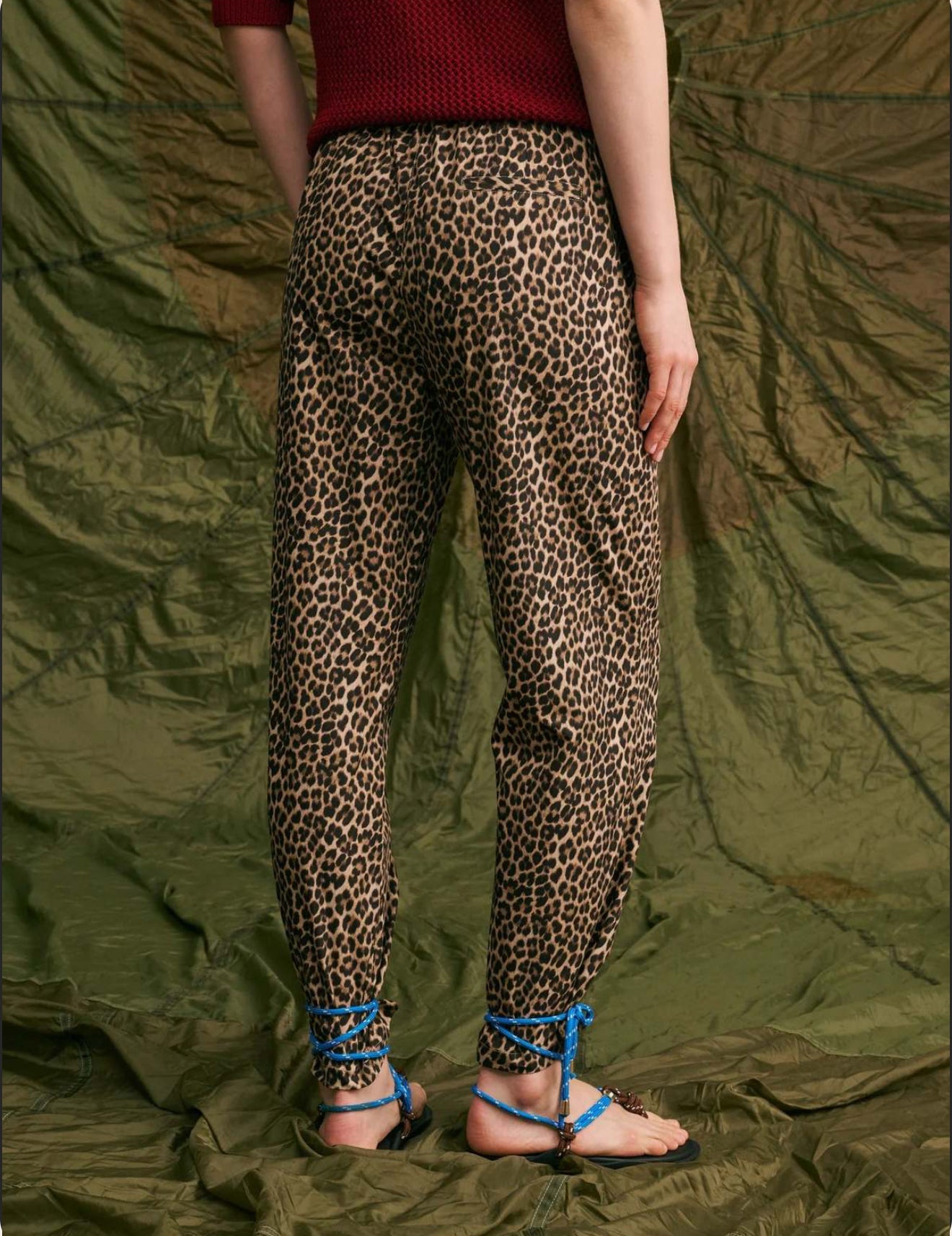 Hod Paris Baobab Leopard Print Pants
