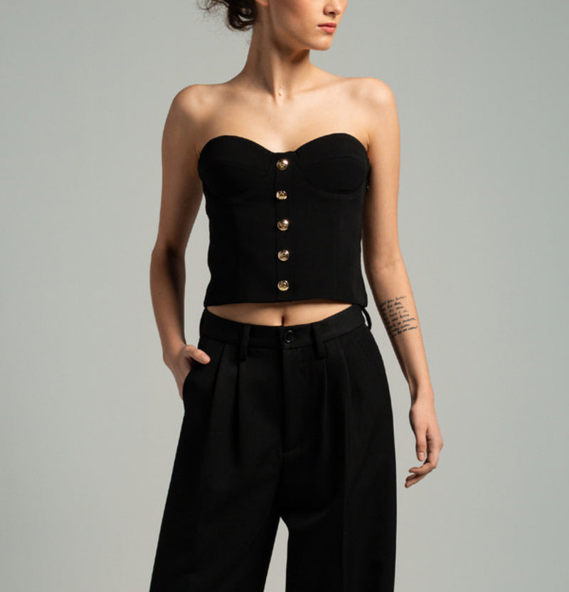 Anine Bing Jennifer Top - Black
