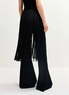 Essentiel Antwerp Gattitude Flared Knit Pants - Black