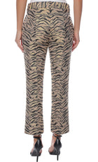 Zadig & Voltaire Polis Jac Tiger Pant - Black/Gold