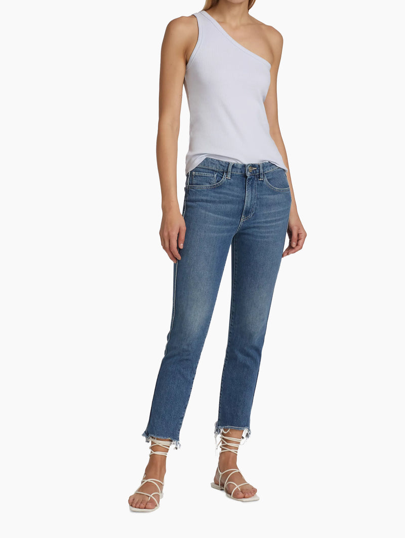 3x1 W3 Straight Authentic Cropped Jeans - Camden