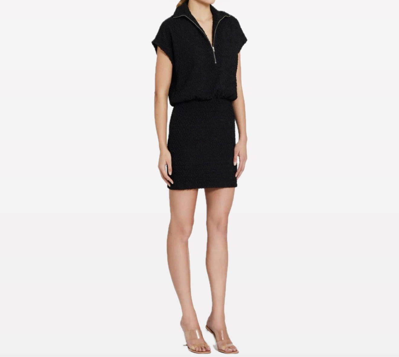 Amanda Uprichard Rowan Knit Dress - Black