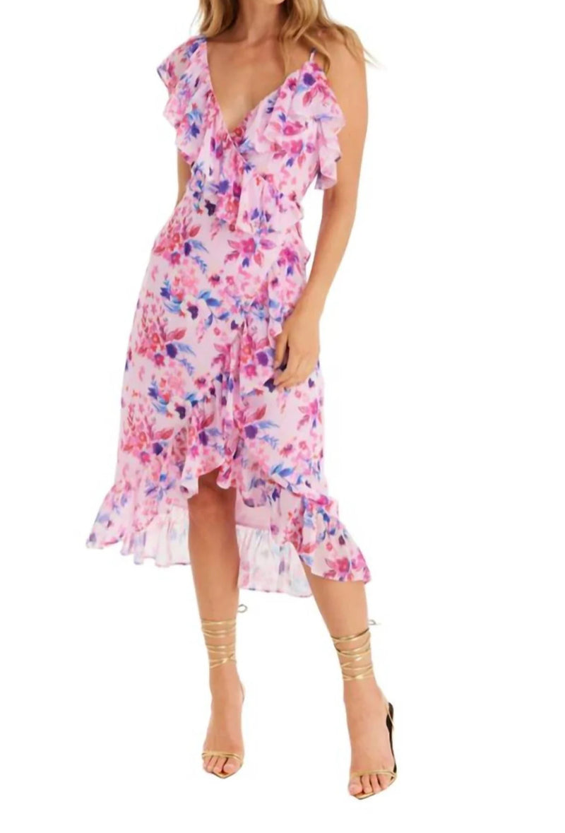 Allison New York Ophelia Wrap Dress - Spring Mix