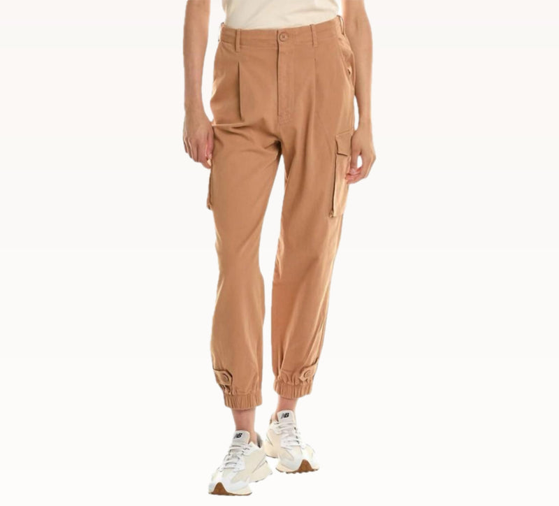Monrow Utility Pant - Hazelnut