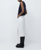 KASSL Editions 5-Pocket Skirt - Oil White