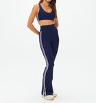 The Upside Peached Florence Flare Pant - Navy