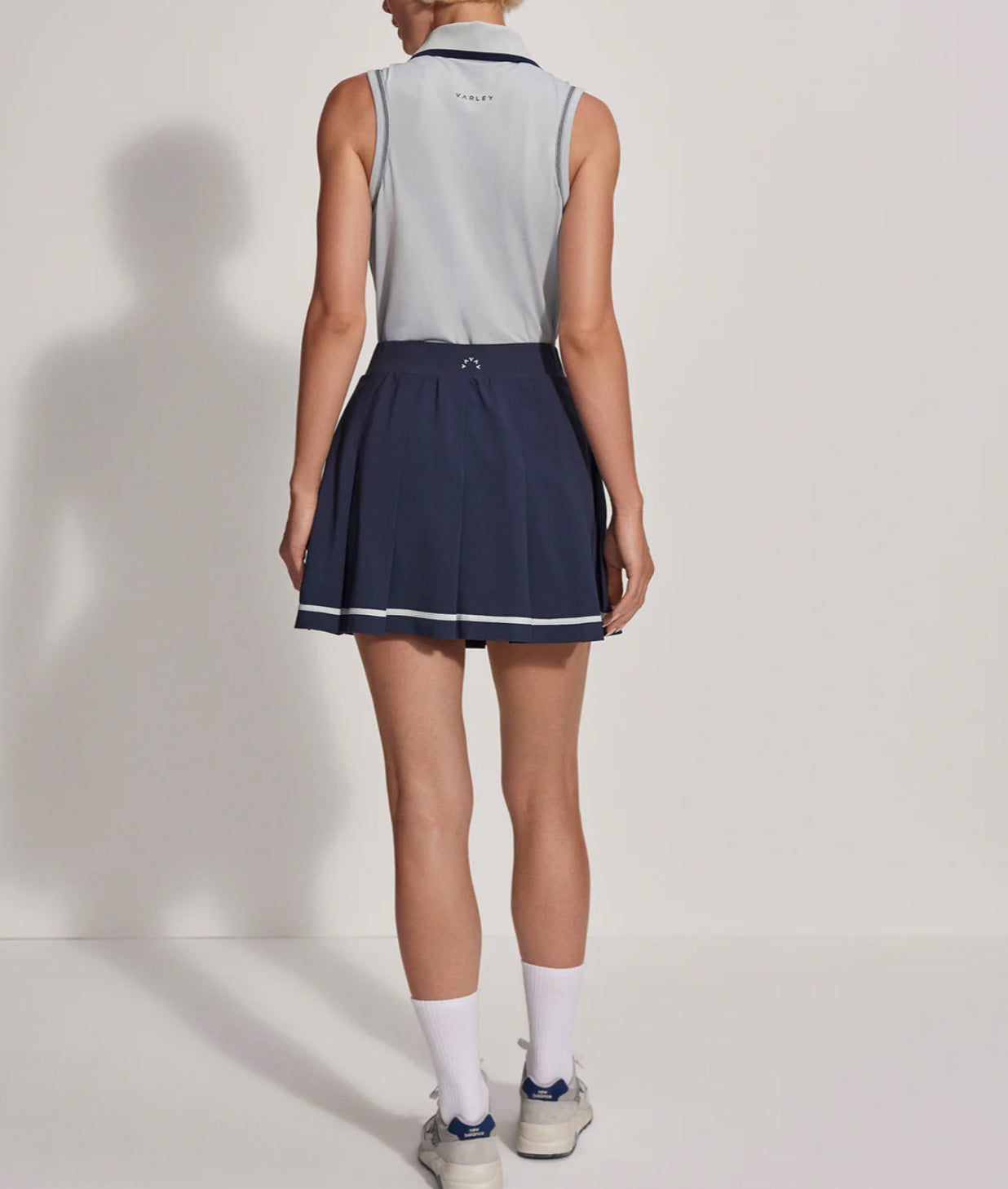 Varley Cammie Performance Tank - Pearl Blue