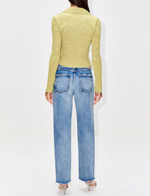 Moussy Vintage Nokomis Straight - Light Blue