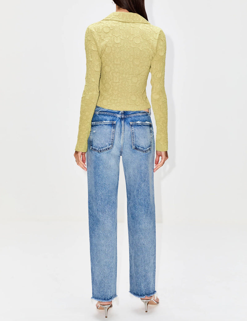 Moussy Vintage Nokomis Straight - Light Blue