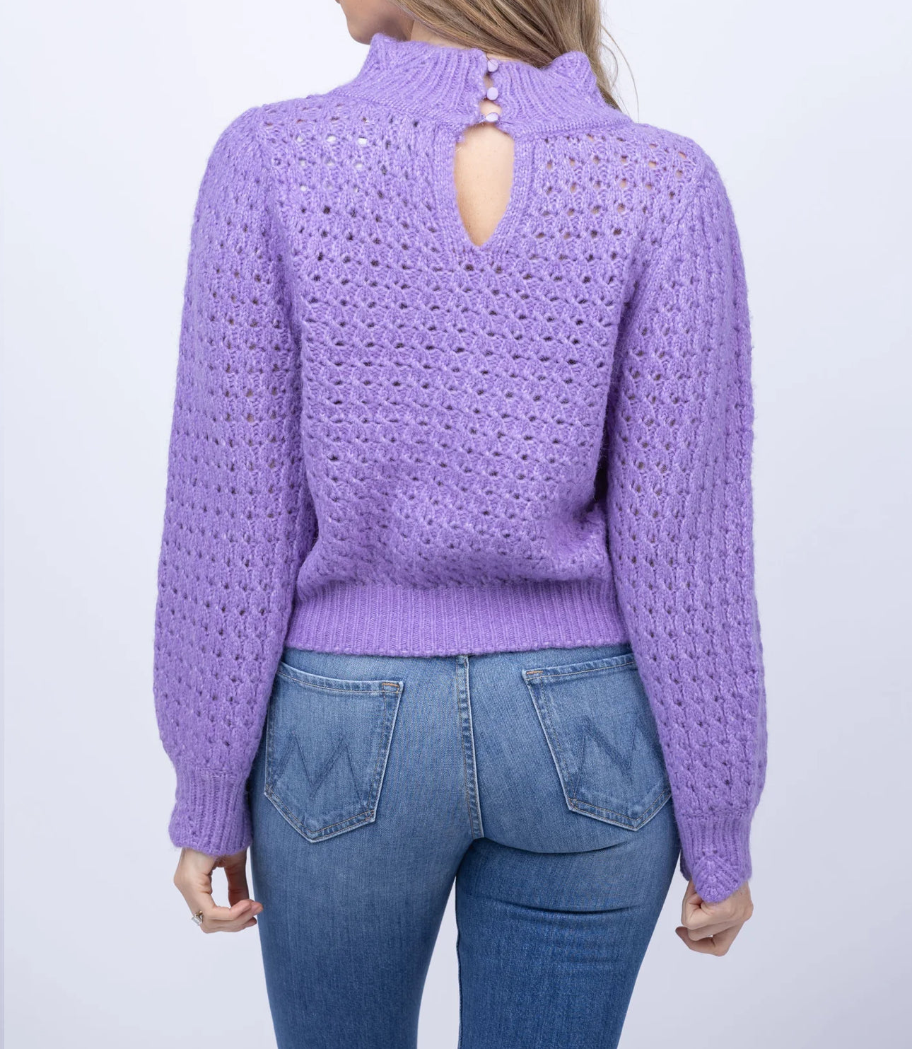 dh New York Talia Sweater - Iris