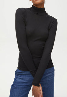 Michael Stars Bell Turtleneck- Black