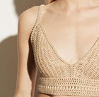 Vince Crocheted Bra Top - Neutral