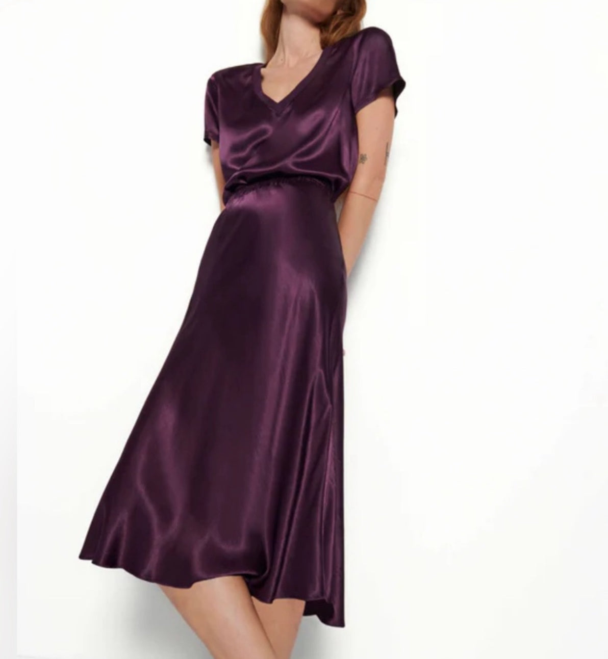 Nation Ltd Mabel Skirt- Fig Jam