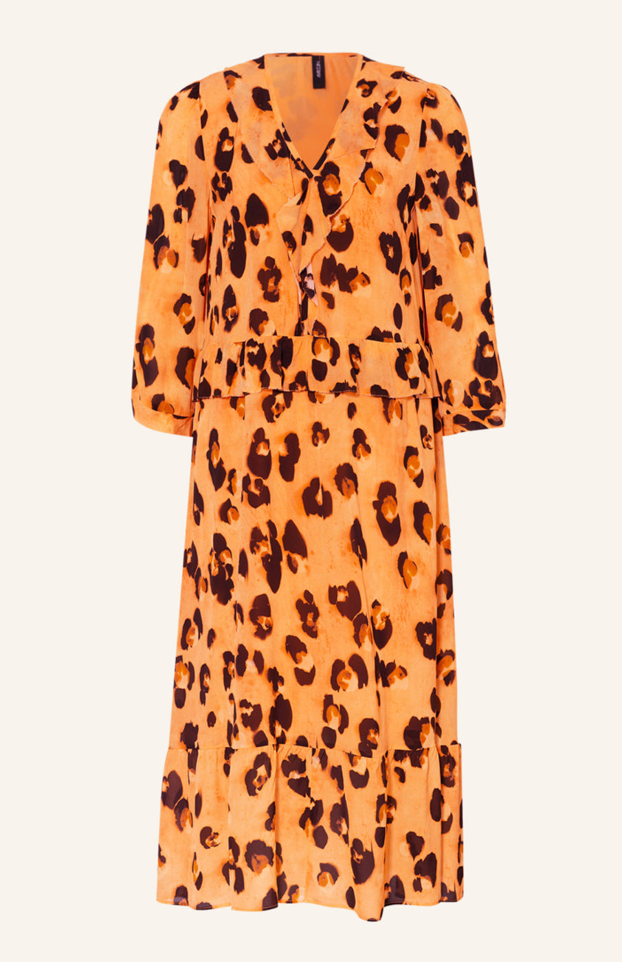 Marc Cain Macro Leopard Print Dress