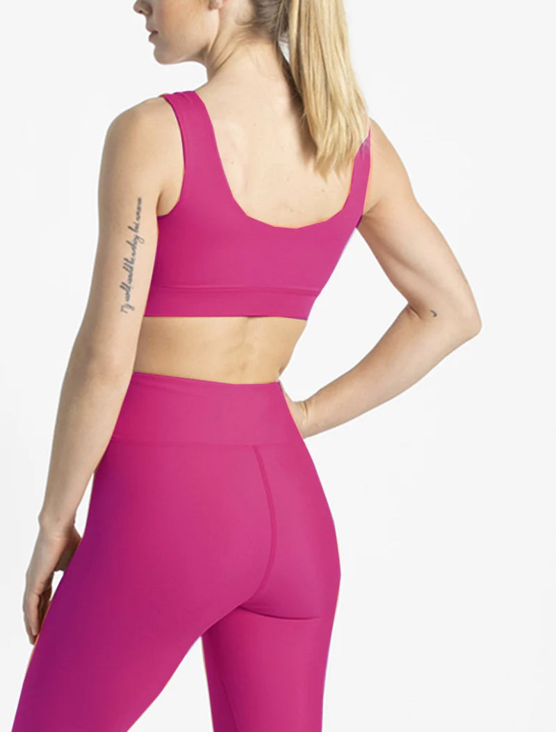 Heroine Sport Density Bra - Wild Berry