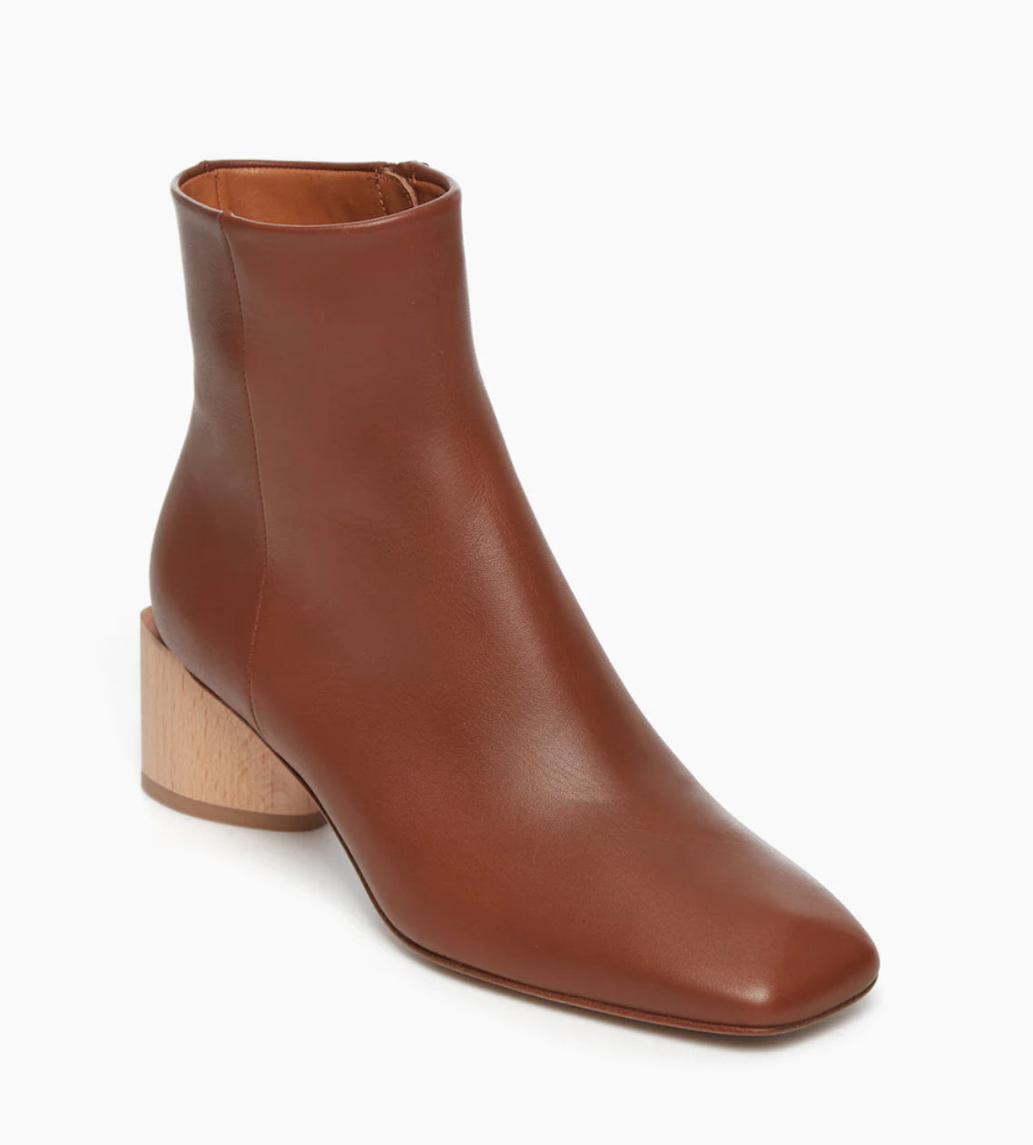 Coclico Ione Leather Boot - Caramel