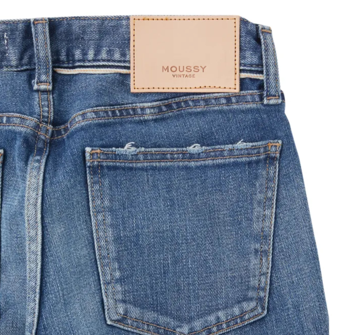 Moussy Vintage Beechwood Skinny Jeans - Blue