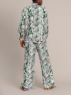 MUNTHE Jesseia Artist Print Shirt - Green