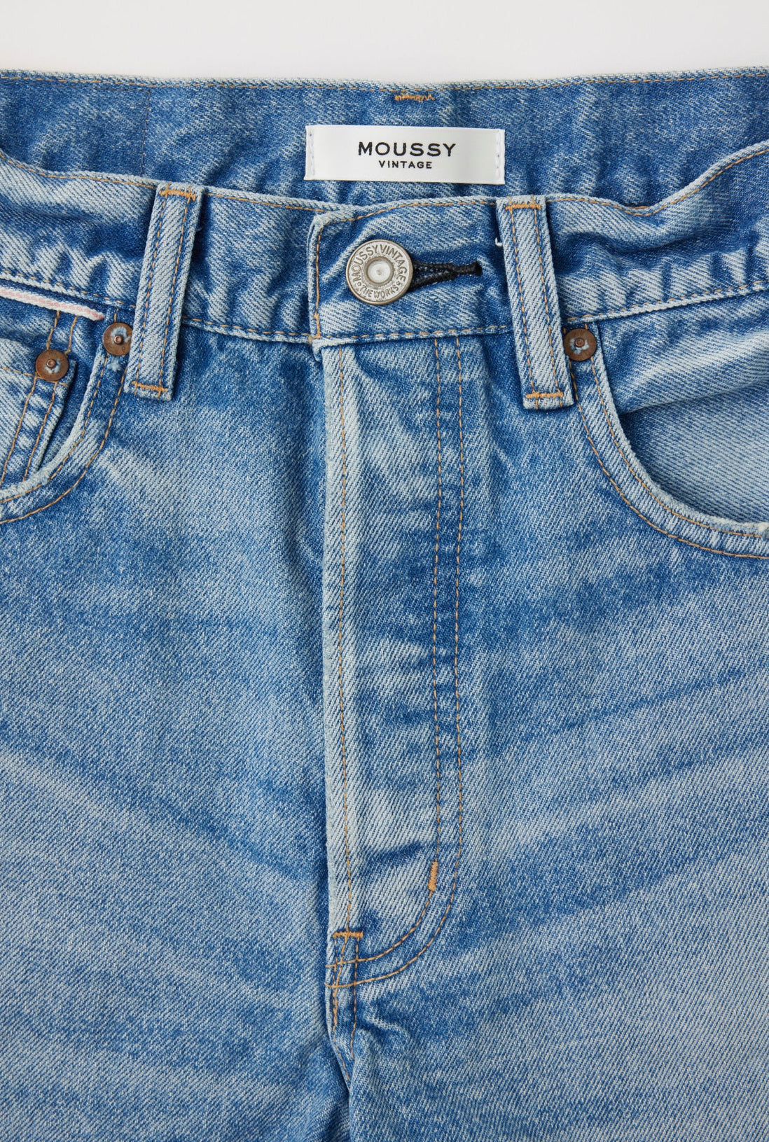 Moussy Vintage Troppard Shorts - Light Blue