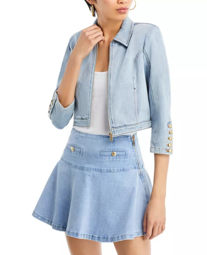 Generation Love Camryn Denim Jacket - Light Blue