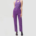 AGOLDE Denim 90s Recycled Leather Pinch Waist - Jam