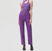 AGOLDE Denim 90s Recycled Leather Pinch Waist - Jam