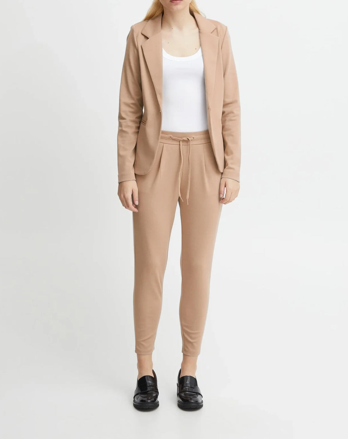 ICHI Kate Blazer - Tan