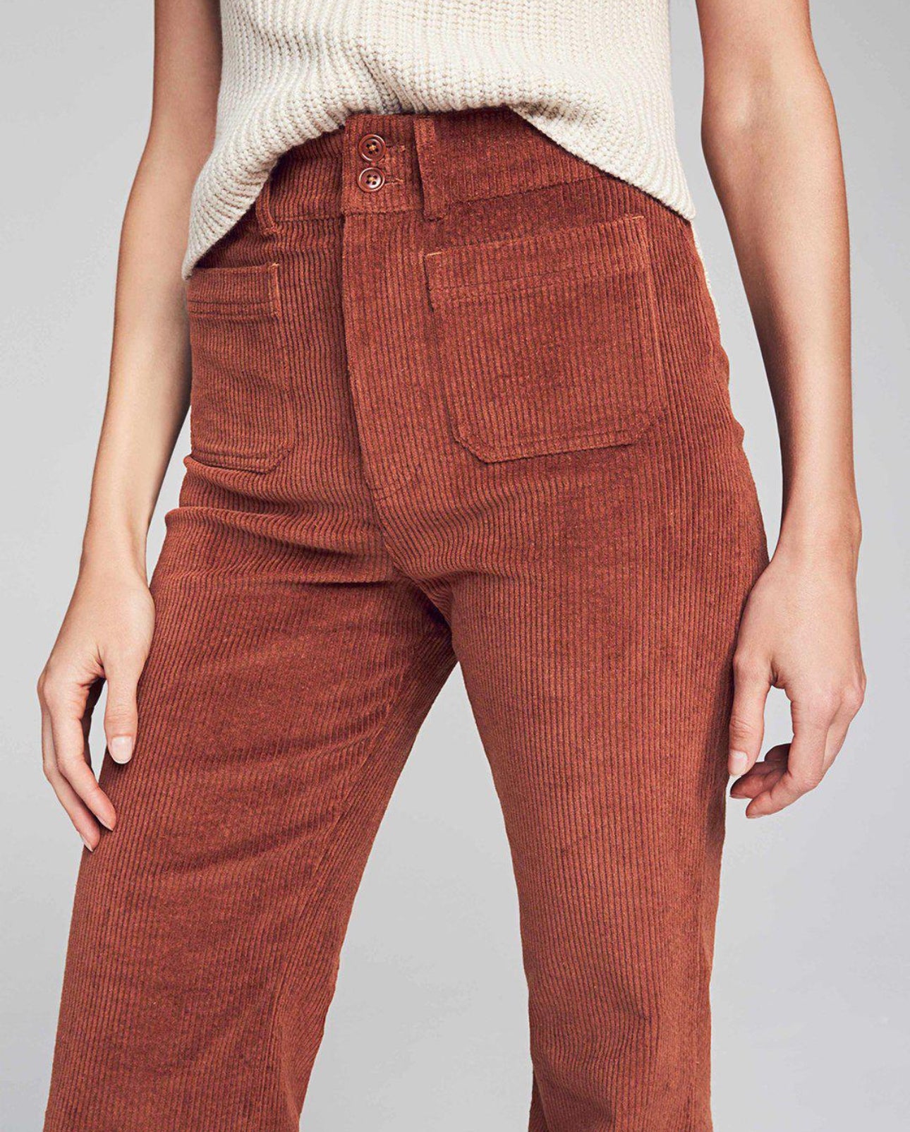 Faherty Portland Corduroy Pant - Gingerbread