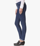 IRO Jarod Crop Frayed Hem Skinny Jeans - Blue