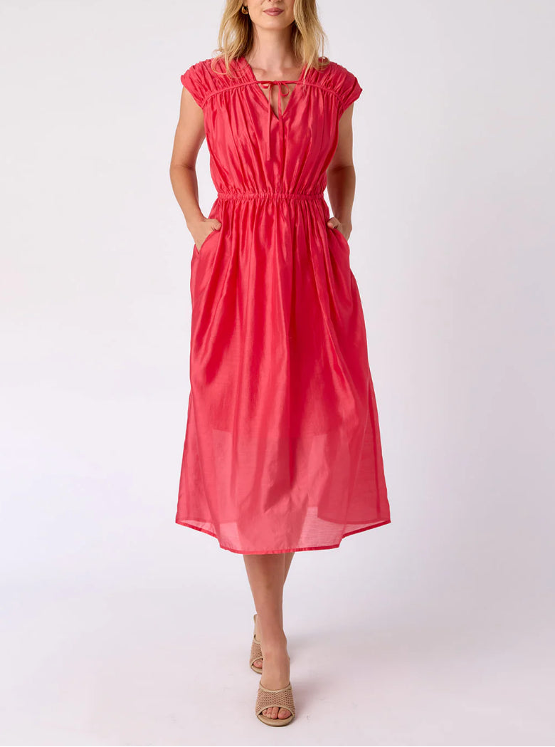Crosby By Mollie Burch Emmet Dress - Snap Dragon
