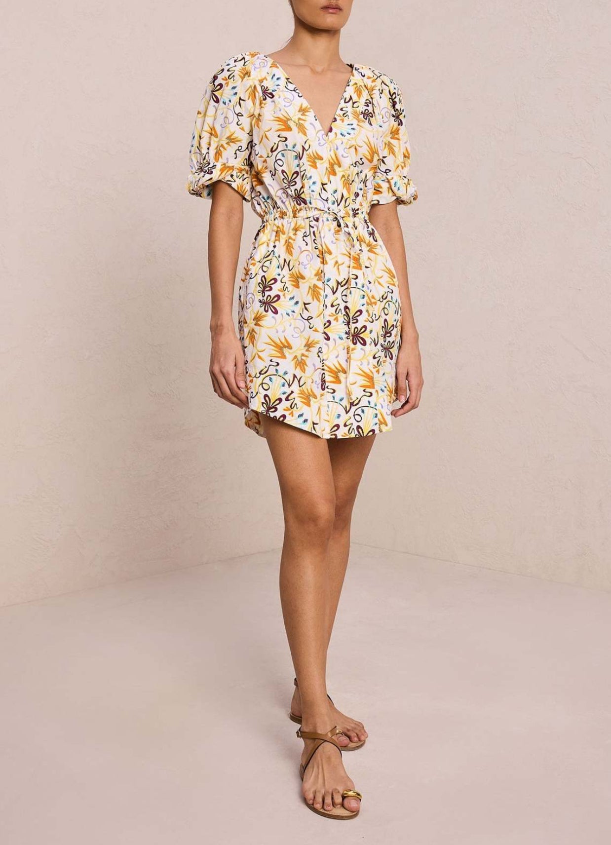 A.L.C. Mia Dress - White Multi