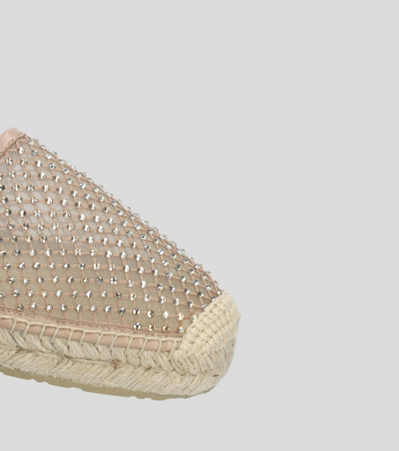 Lola Cruz Carmen Espadrilles - Nude